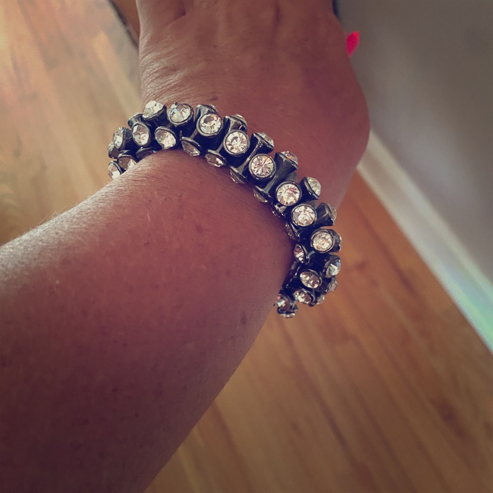 Diamond costume spandex Braclet